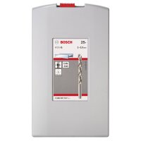 Bosch Metallbohrer-Set HSS-G mit Box 25 tlg. 1,0-13,0 mm