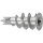Fischer 24556 Gipskartondübel GKM METAL PLASTERB.PLUG, 100 Stück