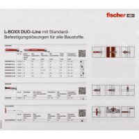Fischer DuoLine L-Boxx 102 Dübel-Sortiment