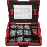 Fischer Power Fast II L-Boxx 102 Schrauben-Set