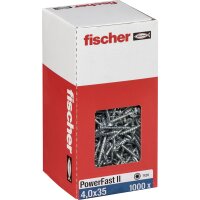 Fischer PowerFast II 4,0x35 SK TX TG blvz 1000