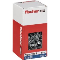 Fischer PowerFast II 5,0x60 SK TX TG blvz 200