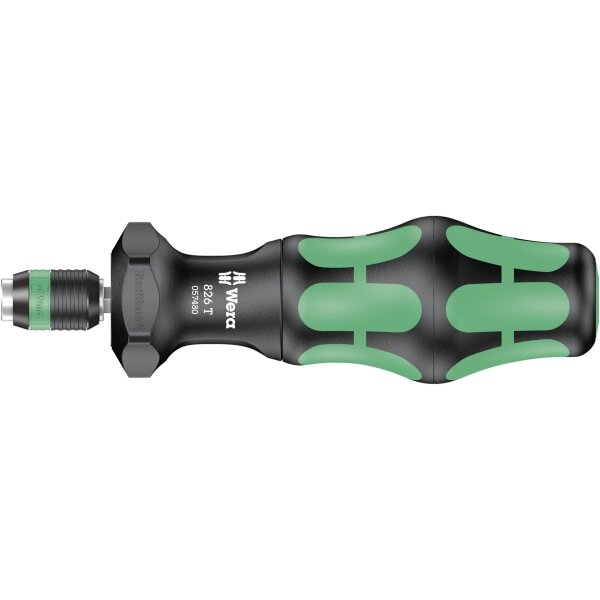 Wera 826 T Kraftform Turbo Bits-Handhalter Rapidaptor