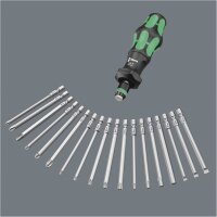 Wera 826 T Kraftform Turbo Bits-Handhalter Rapidaptor