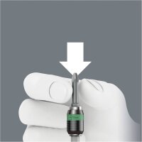 Wera 826 T Kraftform Turbo Bits-Handhalter Rapidaptor