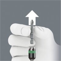 Wera 826 T Kraftform Turbo Bits-Handhalter Rapidaptor