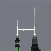 Wera Kraftform Kompakt 10 Bits-Sortiment