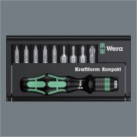Wera Kraftform Kompakt 10 Bits-Sortiment