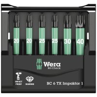 Wera Bit-Check 6 TX Impaktor 1