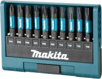 Makita E-12011 Impact Black Bit-Set 10-tlg