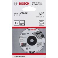 Bosch Schruppscheibe 76x4x10mm ExpertforInox
