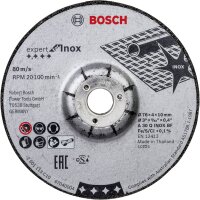 Bosch Schruppscheibe 76x4x10mm ExpertforInox