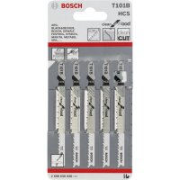 Bosch 5 Stichsägeblätter T 101 B