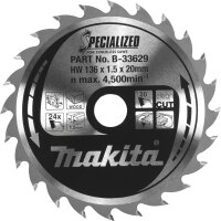 Makita B-33897 Sägeblatt-Set 136x20x16Z+24Z