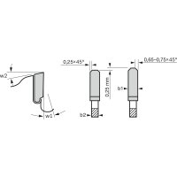 Bosch Kreissägeblatt EX SL B 305x25,4-60