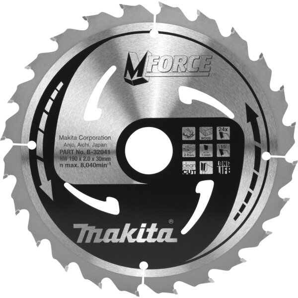 Makita B-32041 M-FORCE Sägeb. 190x30x24Z