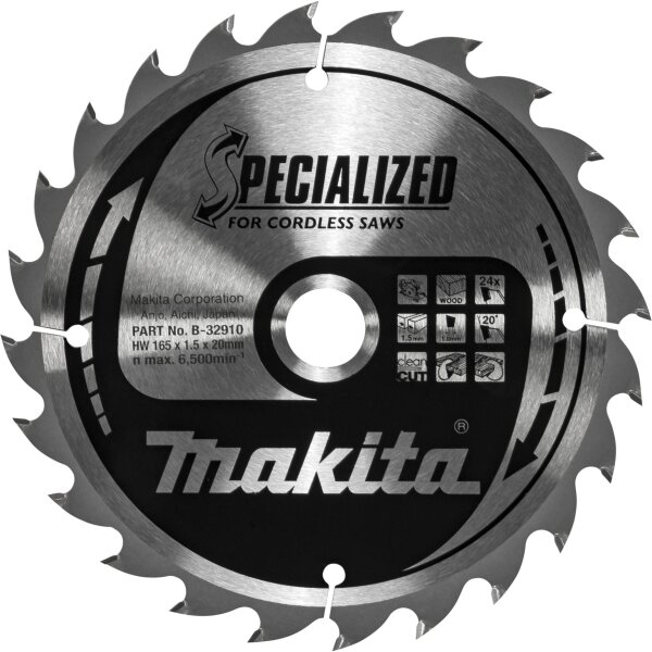 Makita B-32910 SPECIALIZED Sägeb.165x20x24Z