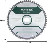 Metabo MultiCutClassic 254x30 60 FZ/TZ 5neg