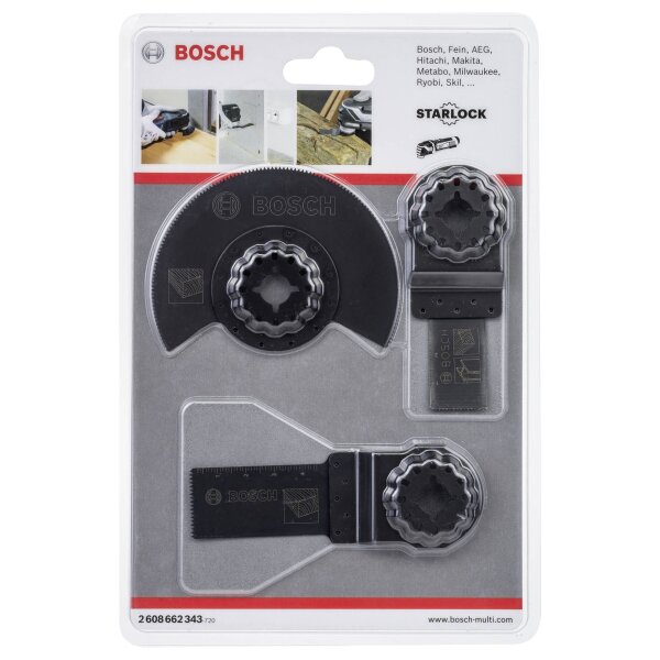 Bosch GOP Basis-Holz-Set 3-tlg. Starlock