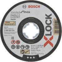 Bosch X-LOCK Trennsch.Dose10x115 1mm Std Inox