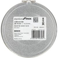 Bosch X-LOCK Trennsch.Dose10x115 1mm Std Inox