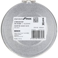 Bosch X-LOCK Trennsch.Dose10x125 1mm Std Inox