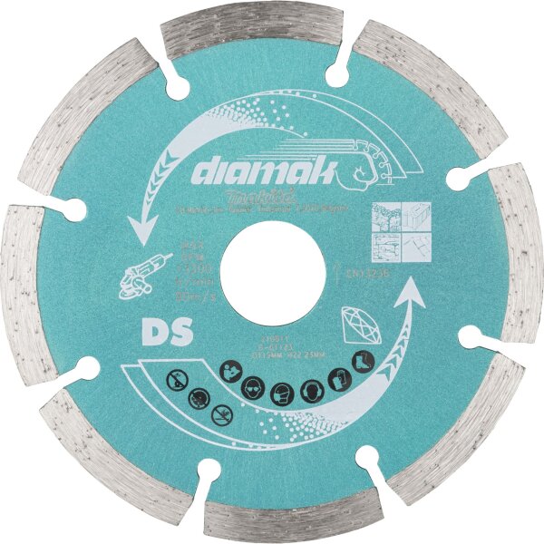 Makita D-61123 Diamantsch. 115x22,23 DIAMAK