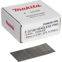 Makita Stift 0,6 x 30mm Inox F-32168  10000 pcs