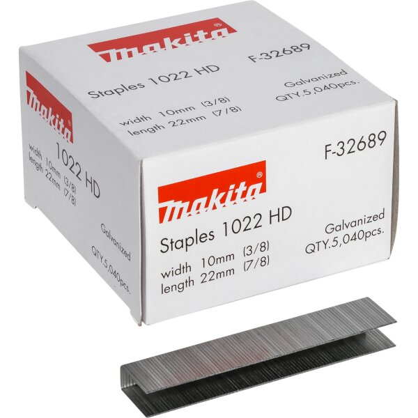 Makita Tackerklammern 10-22mm F-32689 5040 pcs.
