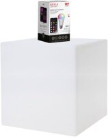 8 seasons Leuchtwürfel Outdoor 33cm Bluetooth