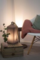 8 seasons Shining Lantern 45 Anthrazit