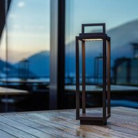 ab+ by Abert Resort tragbare Tischleuchte weiss
