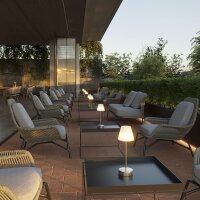 New Garden Lola Slim 30 Akku Tischleuchte Space Grey