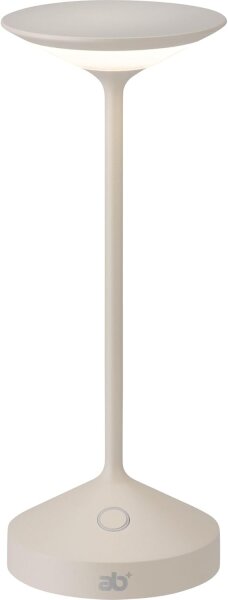 ab+ by Abert Tempo Mini tragbare Tischleuchte sand