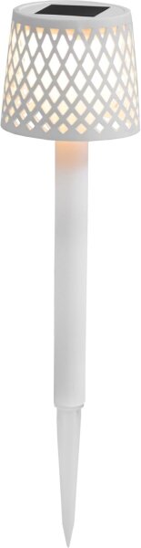 New Garden Gretita Solar Erdspieß Leuchte, 4er Pack Weiß