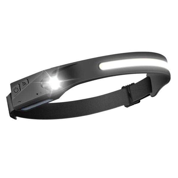 Denver SSH-50 LED-Stirnlampe mit Akku und Sensor