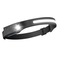 Denver SSH-50 LED-Stirnlampe mit Akku und Sensor