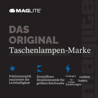 Maglite Mag-Tac crowned bezel Taschenlampe