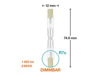 Osram Haloline Eco Halogenstab 120W 230V R7s 74,9mm