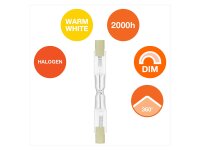 Osram Haloline Eco Halogenstab 120W 230V R7s 74,9mm