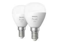 Philips Hue LED Lampe E14 2er Set 5,7W 470lm White Luster