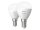Philips Hue LED Lampe E14 2er Set 5,7W 470lm White Luster