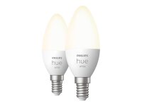 Philips Hue LED Lampe E14 2er Set 5,5W 470lm White