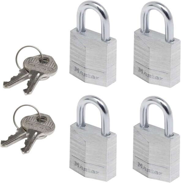 4x1 Master Lock Vorhängeschloss gleichschließend 9120EURQNOPCC