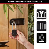 Master Lock Vorhängeschloss mit Rostschutzabdeckung M115EURDLF