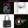 Master Lock Zahlenschloss aus Zink 56mm Schwarz M178EURDLF