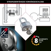 Master Lock Vorhängeschloss mit Korrosionsschutz...