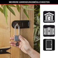 Master Lock Vorhängeschloss mit Korrosionsschutz 45mm M1EURDLJ