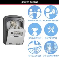 Master Lock Schlüsseltresor + Montageset Classic 5401EURD