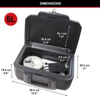 Master Lock Feuerbeständige Sicherheitskassette L1200